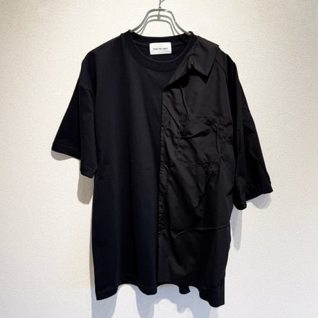 dress grunge docking shirt（black）