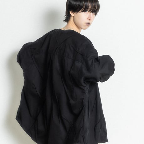 dress grunge cardigan （black）