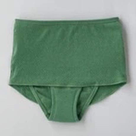 腹巻き付きショーツ／Botanical Warm Wear 遠赤外線 （腹巻とショーツの一体型）オーガニックコットン100%日本製