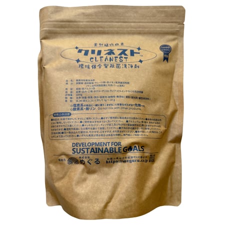 人と地球に優しい環境保全型除菌洗浄剤『クリネスト』洗濯・お掃除・食器洗いに。