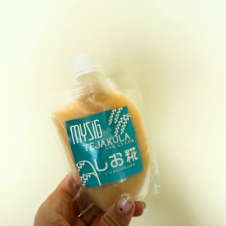 テジャクラソルトのしお糀🌟伊勢神宮外宮前で約200年の歴史をもつ麹屋さんのしお糀☆米麹とテジャクラソルトと水のみで作られた万能調味料/180g