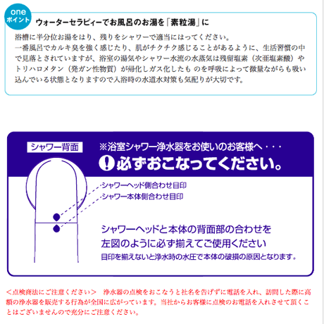 「素粒水」抗酸化力のある水！を作る　浴室シャワー浄活水器　ウオーターセラピイー☆お塩プレゼント☆マイナスイオンの癒しを☆ペットボトルに汲み置きして災害時の常備水にも！