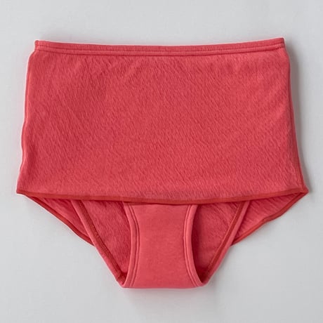 腹巻き付きショーツ／Botanical Warm Wear 遠赤外線 （腹巻とショーツの一体型）オーガニックコットン100%日本製