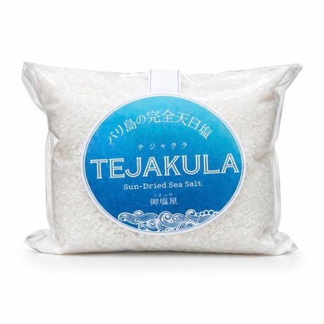 TEJAKULA　バリ島の完全天日塩【あらじお】詰め替えパック150g