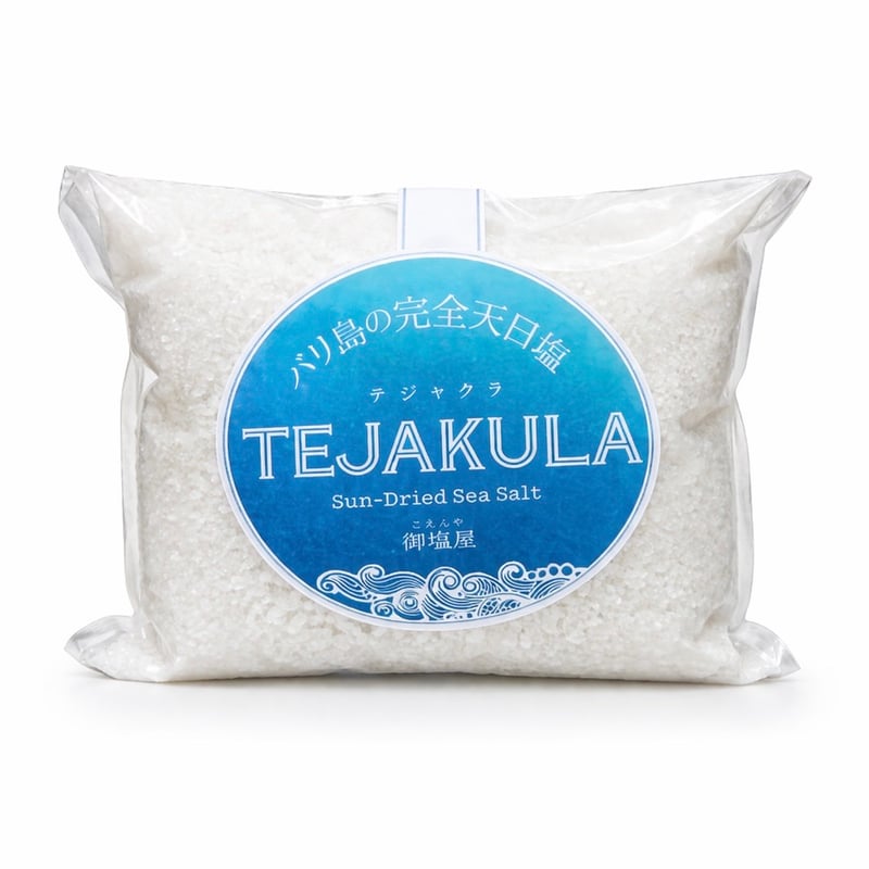 TEJAKULA バリ島の完全天日塩【あらじお】詰め替えパック150g