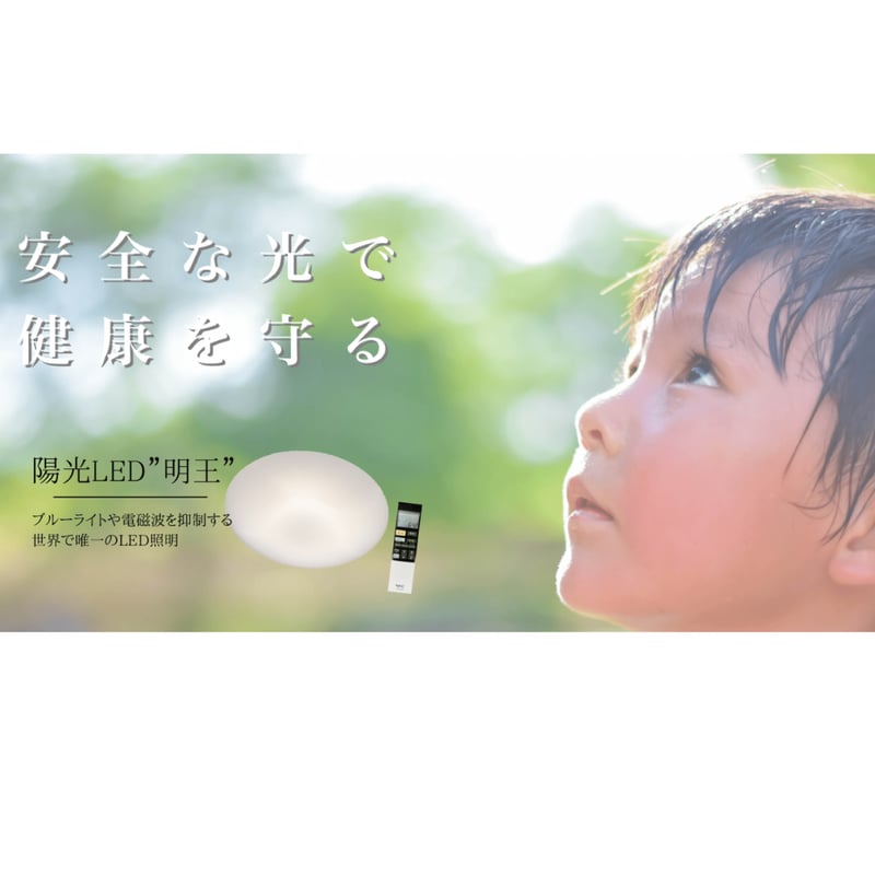 予約販売】陽光LED照明 家庭用シーリングライト［1600K］(グリーン