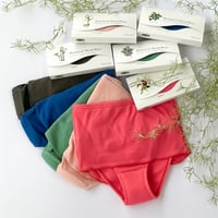 腹巻き付きショーツ／Botanical Warm Wear 遠赤外線 （腹巻とショーツの一体型）オーガニックコットン100%日本製