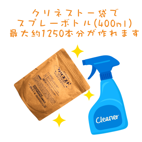 人と地球に優しい環境保全型除菌洗浄剤『クリネスト』洗濯・お掃除・食器洗いに。