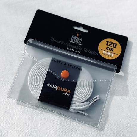 CORDURA® SHOELACES / White