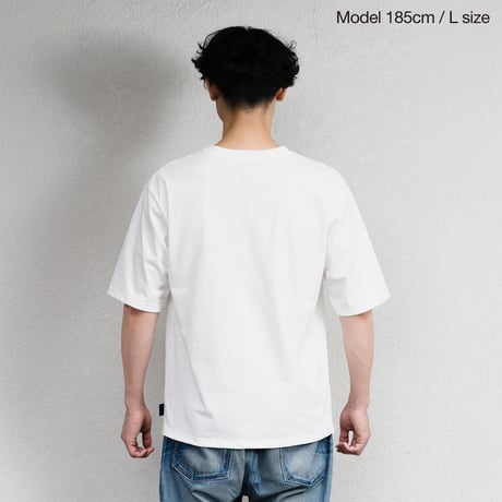 CORDURA®︎ RELAX WIDE T-SHIRT MADE IN JAPAN LIMITED EDITION / White