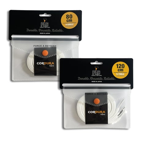 CORDURA® SHOELACES / White