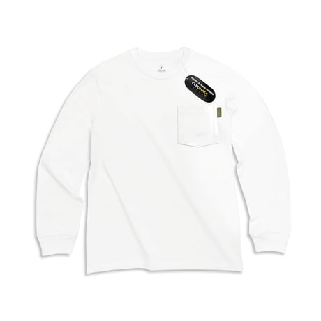 CORDURA® POCKET LONG SLEEVE T-Shirt / White