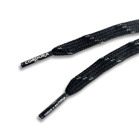 CORDURA® SHOELACES REFLECTIVE / Black