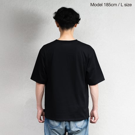 CORDURA®︎ RELAX WIDE T-SHIRT MADE IN JAPAN LIMITED EDITION / Black