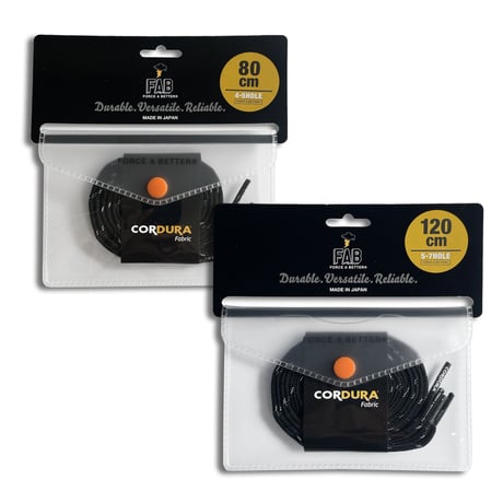 CORDURA® SHOELACES REFLECTIVE / Black