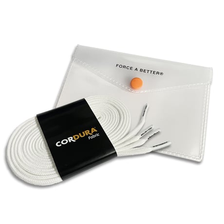 CORDURA® SHOELACES / White