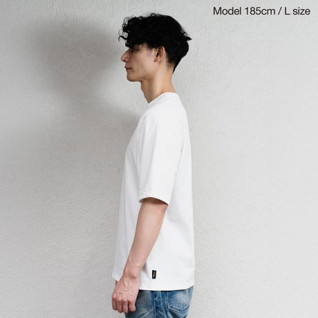 CORDURA®︎ RELAX WIDE T-SHIRT MADE IN JAPAN LIMITED EDITION / White