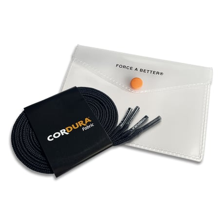 CORDURA® SHOELACES / Black