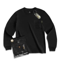 CORDURA® POCKET LONG SLEEVE T-Shirt / Black