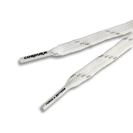 CORDURA® SHOELACES REFLECTIVE / White