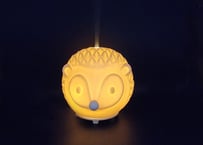 セラミック製 アロマディフューザーランプ ヘッジホッグ オリジナル水溶性アロマオイル付属