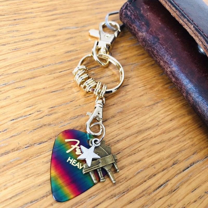 音楽を身につける」キーホルダー 「ロックンロール」 | the nontarou