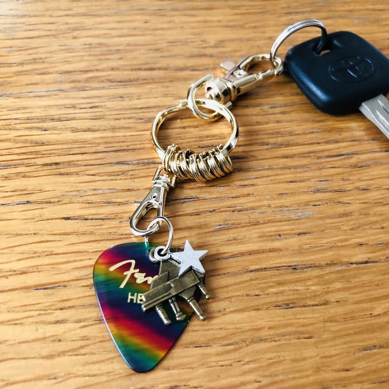 音楽を身につける」キーホルダー 「ロックンロール」 | the nontarou