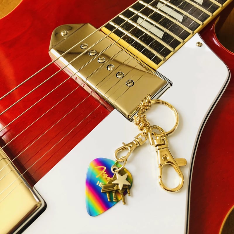 音楽を身につける」キーホルダー 「ロックンロール」 | the nontarou