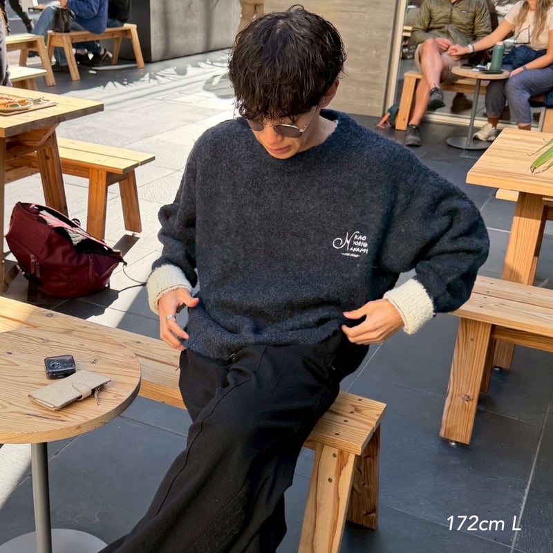 logo knit | kaoyorinakami