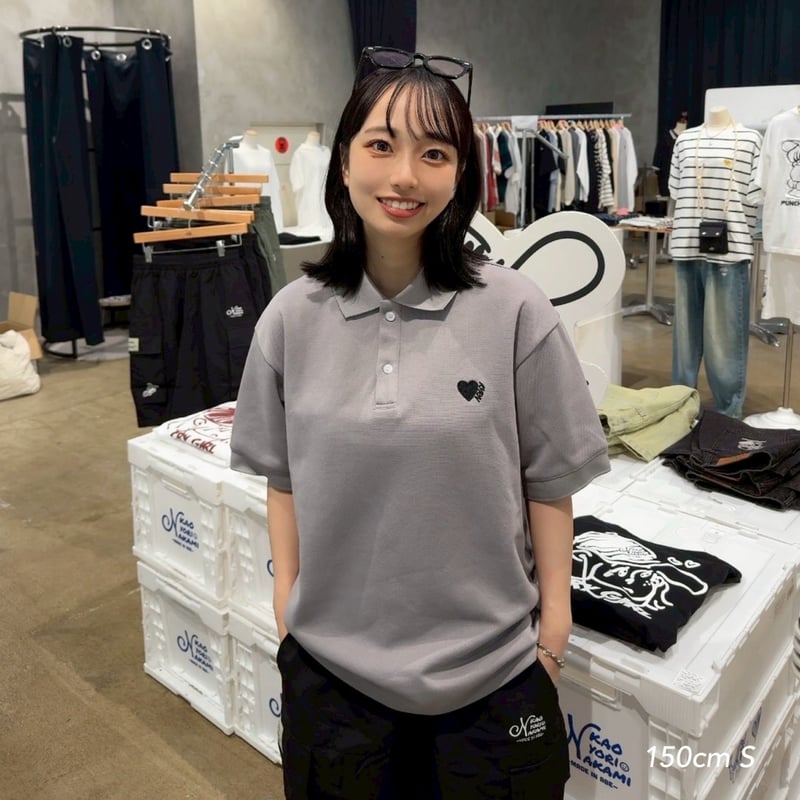 kaoyorinakami カオヨリナカミ ポロシャツ Sサイズ 新品 kaoyorinakami ポロシャツ KAOYORINAKAMI×FREAK'S STORE