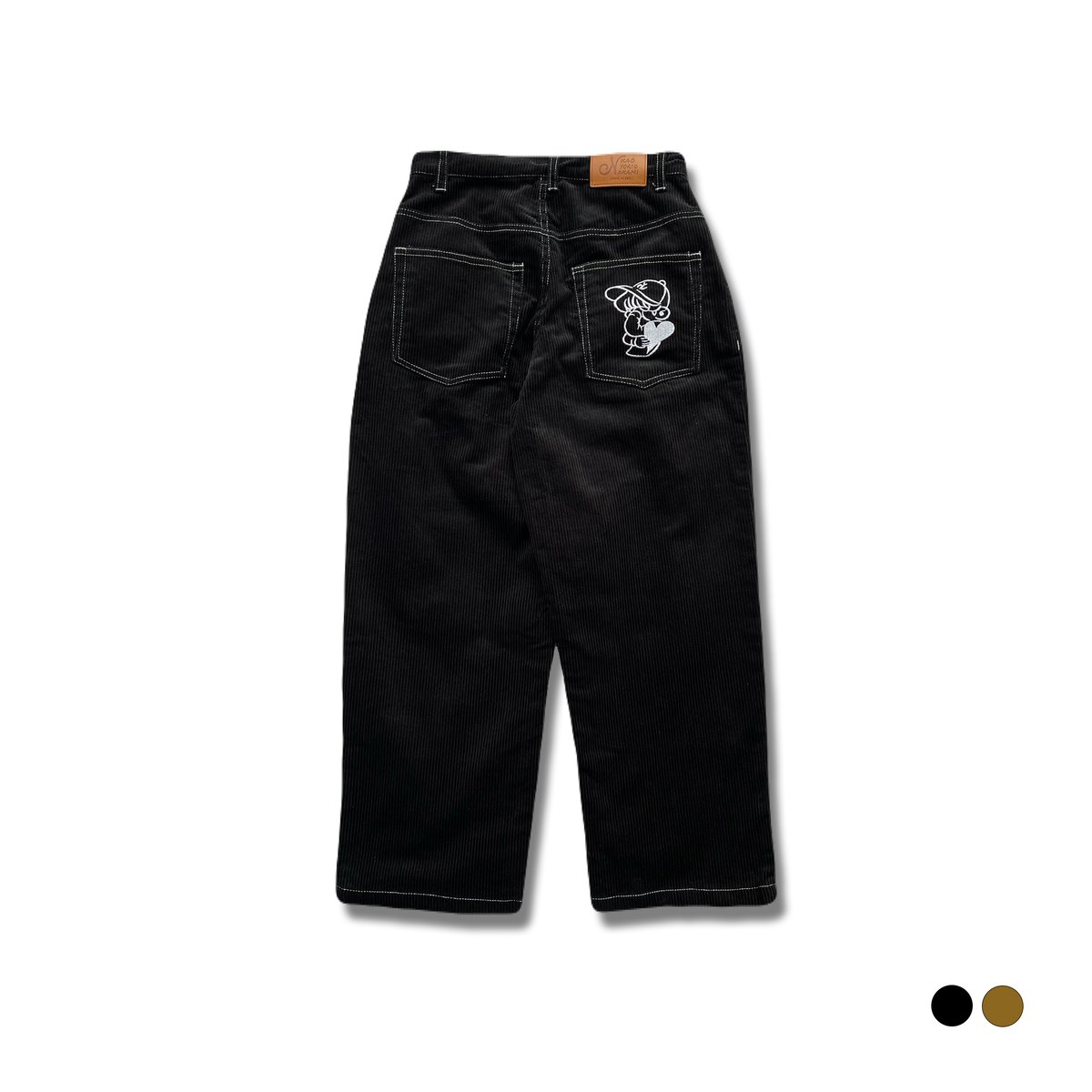 punchbaby corduroy pants | kaoyorinakami