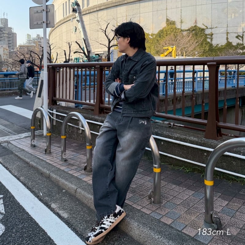 punchbaby denim jacket | kaoyorinakami