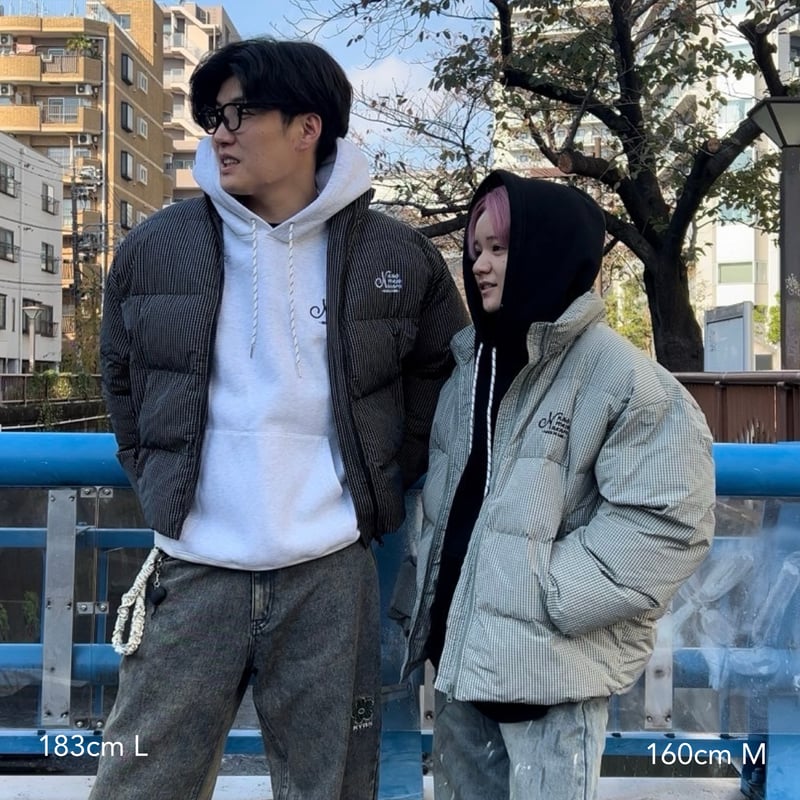 check panel blouson | kaoyorinakami