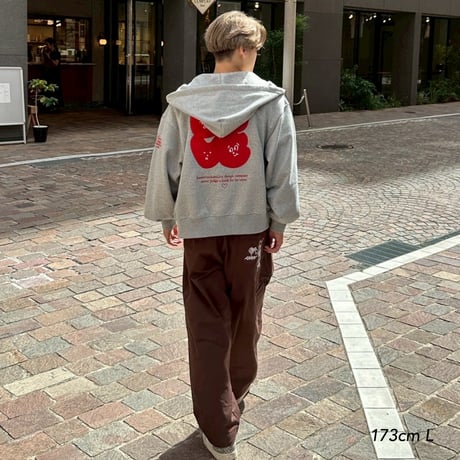 OUR LOVE zip hoodie
