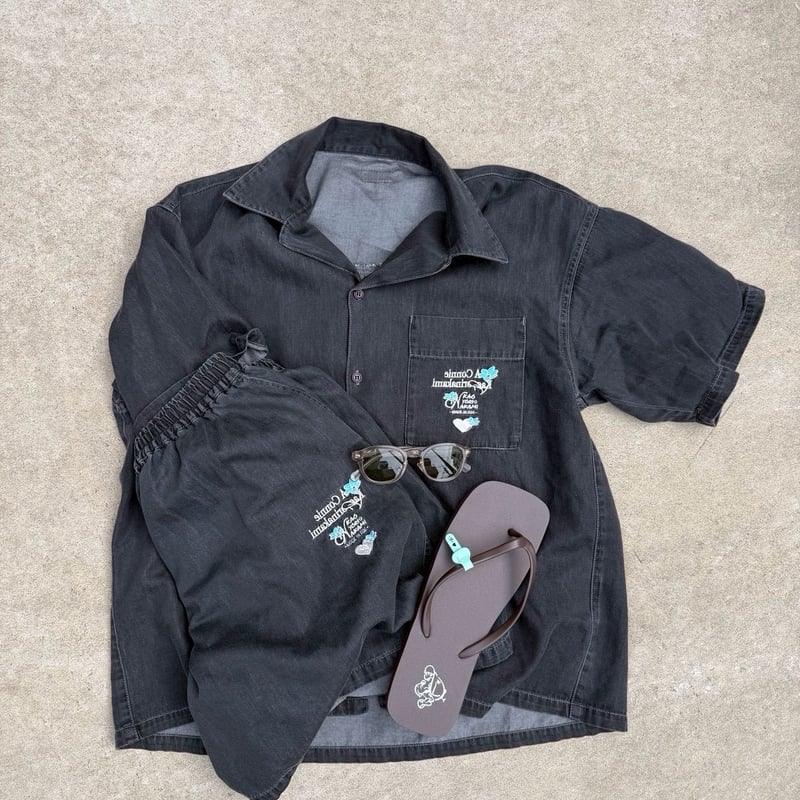 Connie hs denim shirts | kaoyorinakami