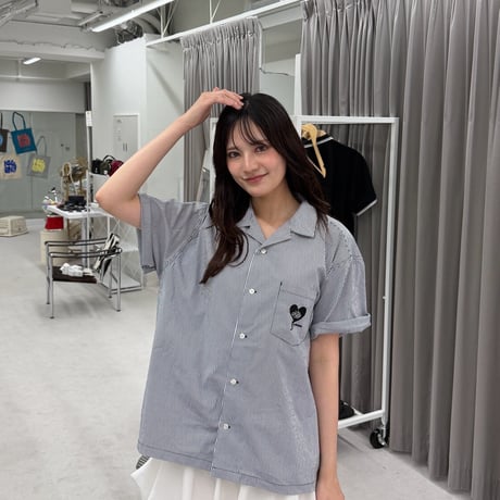balloon stripe shirt
