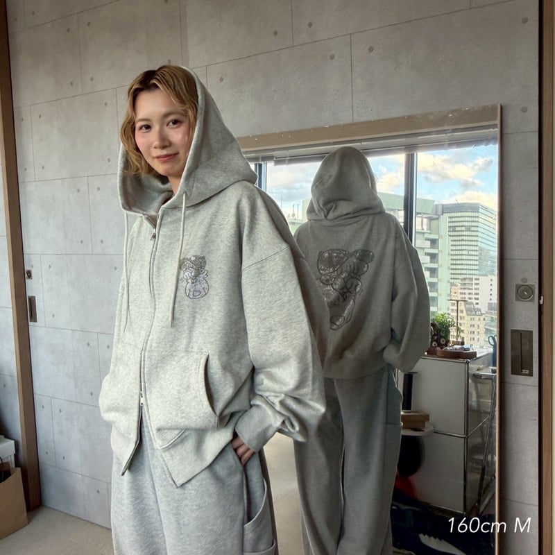 【さばりん】　超美品　横浜流星着用　Hoodie coat Beige ballboy zip hoodie | kaoyorinakami