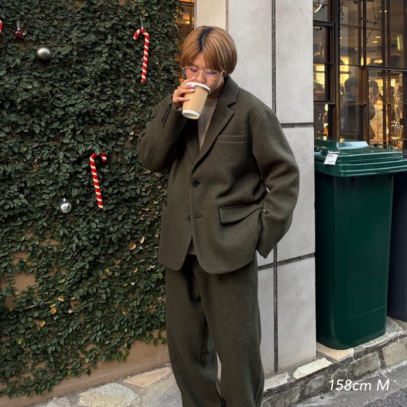 wool tailored jacket | kaoyorinakami