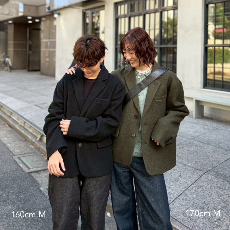 wool tailored jacket | kaoyorinakami