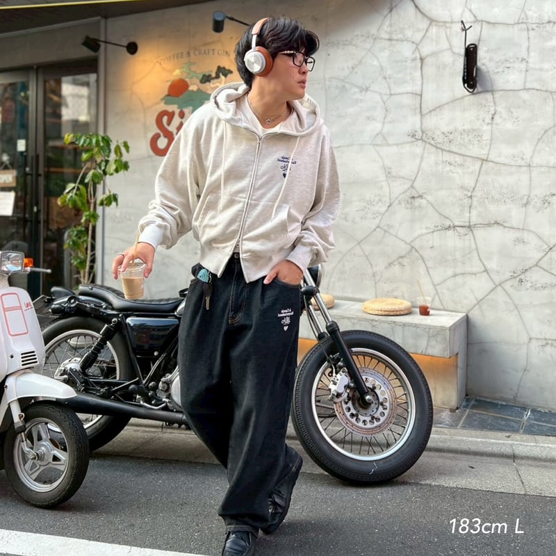 Connie short zip hoodie | kaoyorinakami