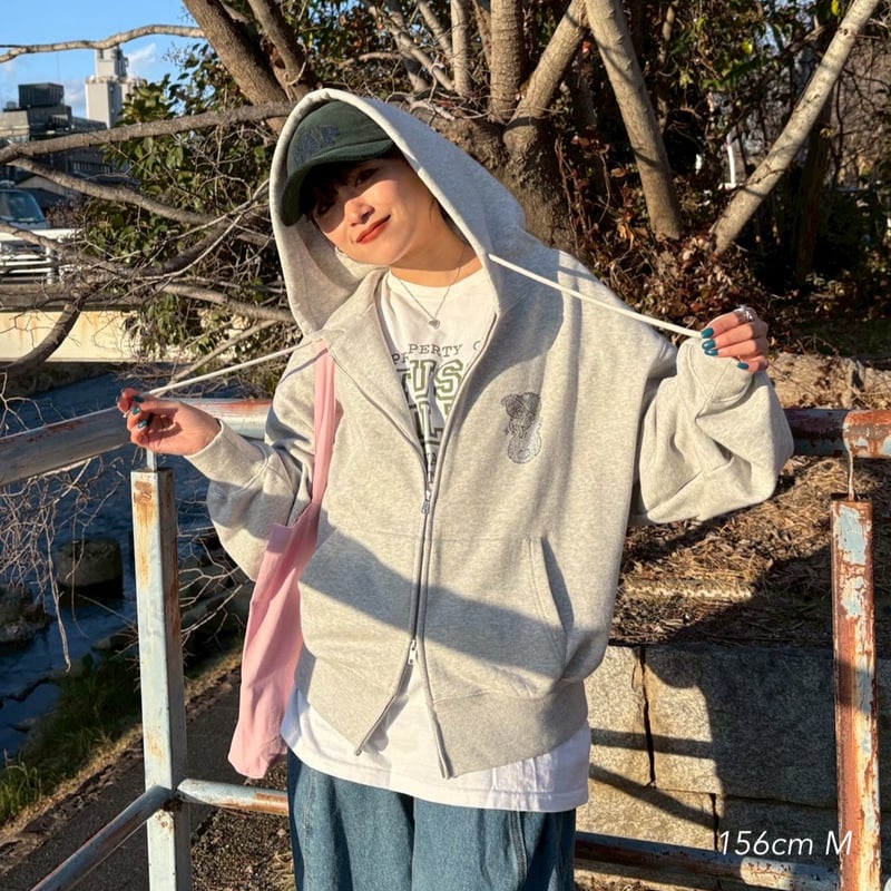 ballboy zip hoodie | kaoyorinakami