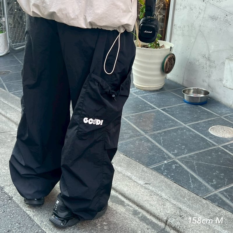 cargo nylon pants | kaoyorinakami