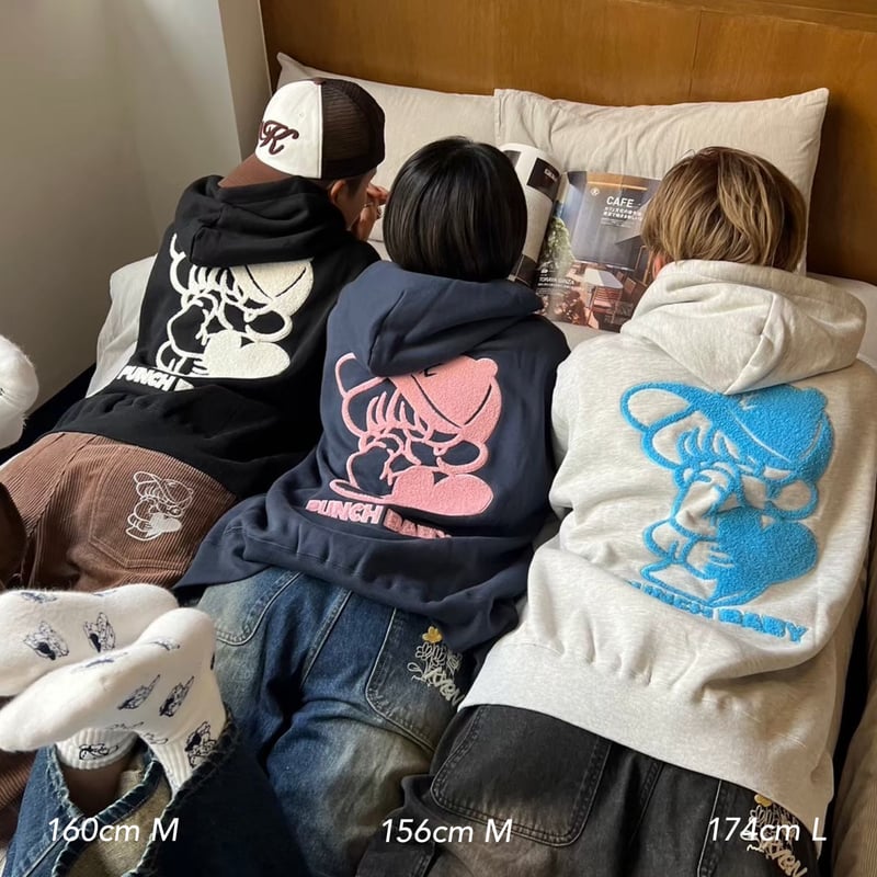 punchbaby hoodie | kaoyorinakami punchbaby hoodie | kaoyorinakami