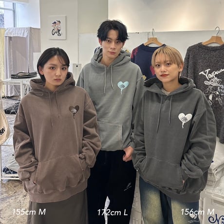 balloon pigment hoodie