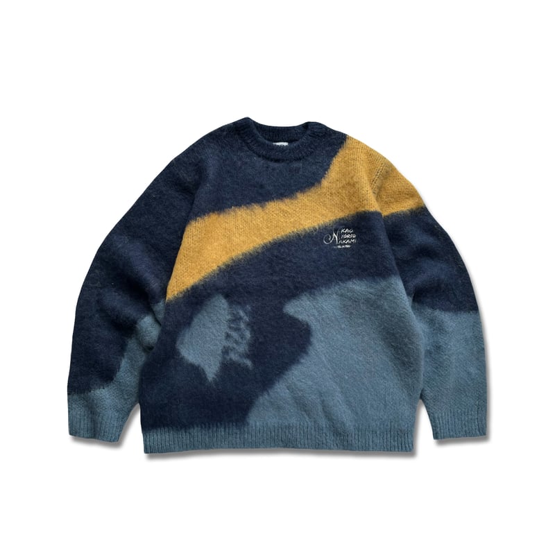 marble logo knit | kaoyorinakami