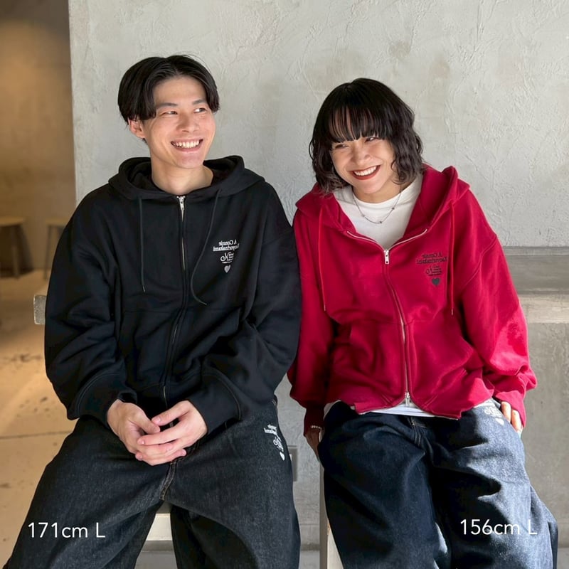 Connie short zip hoodie | kaoyorinakami