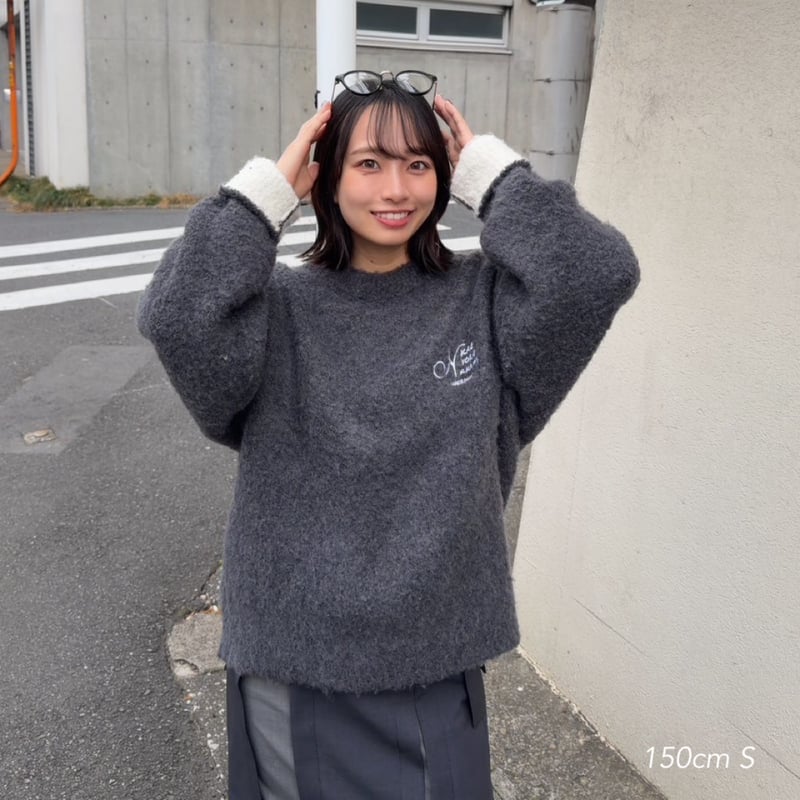 logo knit | kaoyorinakami