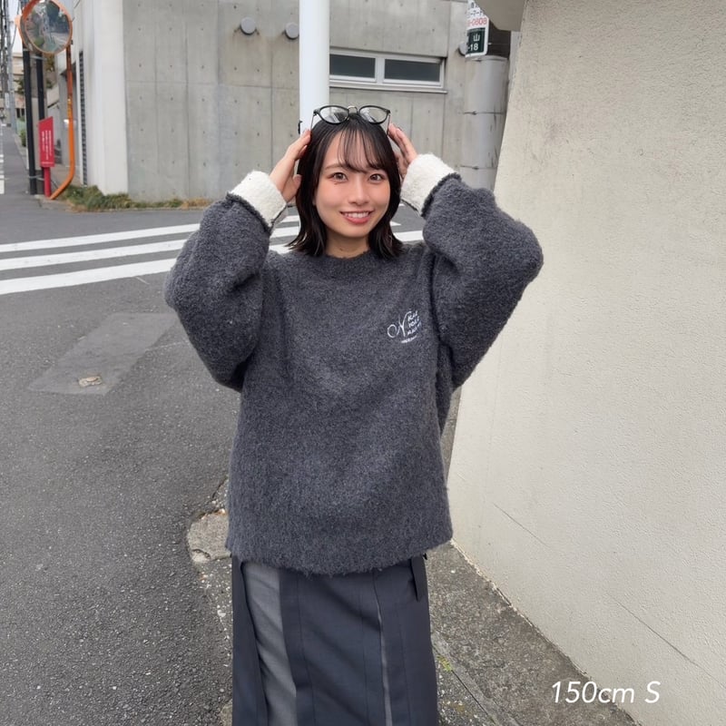 logo knit | kaoyorinakami