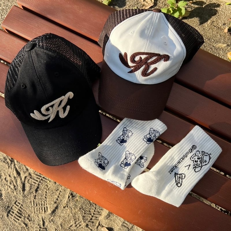 kaoyorinakami カオヨリナカミ check scarf ブラウン