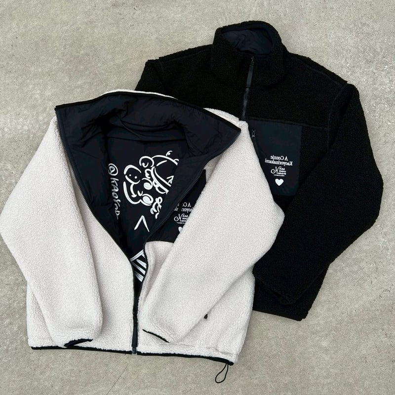 【Ameri】REVERSIBLE TWIN BOA COAT【美品】 ameri REVERSIBLE TWIN BOA COAT